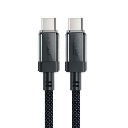 Kabelis USB -C kabelis ar neilona pinumu PD 60W 480MB/s - melns