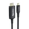 Kabeļu audio -Video USB -C - HDMI 4K 60Hz HDR 1,8m - melns