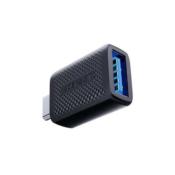 USB-A adapteris USB-C 3.0 (vīrietis) 5 GB/S-Black