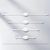 Free2Pull USB -C velmēts kabeļa kabelis - iPhone Lightning 20W 1M - balts