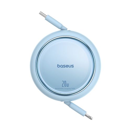 Free2Pull USB -C velmēts kabeļa kabelis - iPhone Lightning 20W 1M - Zils