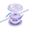 Free2Pull USB -C velmēts kabeļa kabelis - iPhone Lightning 20W 1M - Purple