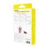 Free2Pull USB -C velmēts kabeļa kabelis - iPhone Lightning 20W 1M - Purple