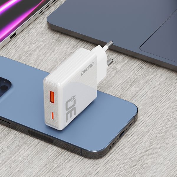 GAN A30EUL 30W USB-USB-C NETWORK Charger-White