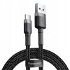 Halo usb -a pinuma kabelis - USB -C 2a 3m - melns