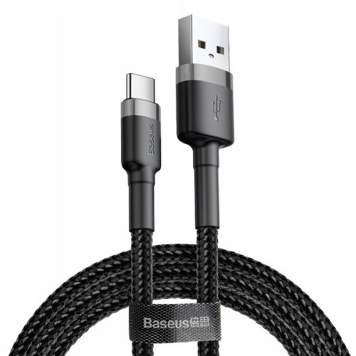 Halo usb -a pinuma kabelis - USB -C 2a 3m - melns