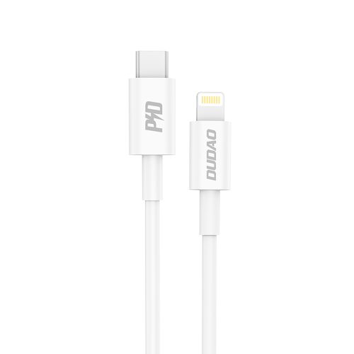 L6X USB -C kabeļa kabelis - iPhone Lightning Pd 20W 1M - balts