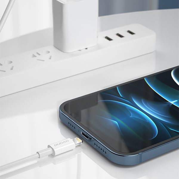 L6X USB -C kabeļa kabelis - iPhone Lightning Pd 20W 1M - balts