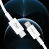 L6X USB -C kabeļa kabelis - iPhone Lightning Pd 20W 1M - balts