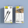 Kabelis Kabelis ar pinumu L3SM USB -A - MicroUSB 3A 1,2M - melns