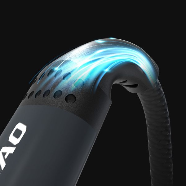 Kabeļa kabelis ar pinumu L3CC USB -C - USB -C 60W 1,2M - melns