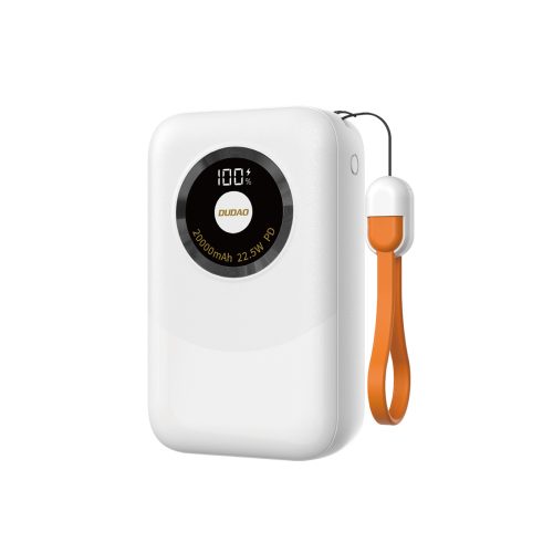PowerBank K21Pro Mini 20000MAH 22.5W - balts