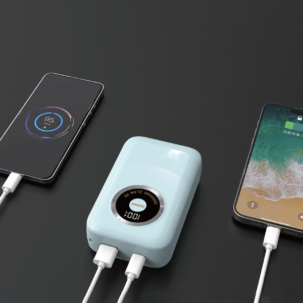 PowerBank K21Pro Mini 20000mAh 22,5W - zils