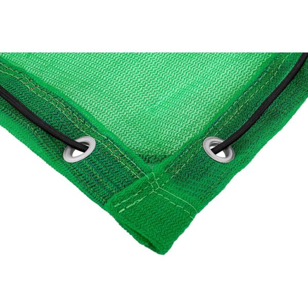 Aizsardzības slodzes aizsargs 2,5 x 3,5 m zaļā piekabē