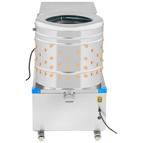 Skubarka mājputni mājputnu tītariem 2in1 bungas diametrs 50 cm 55 l 1,5 kW