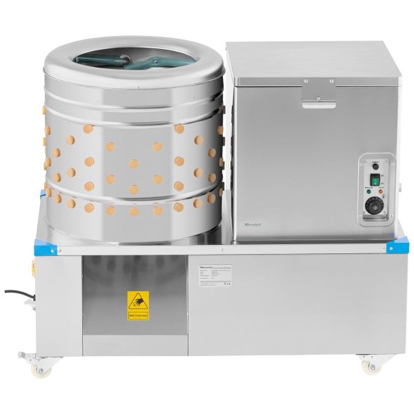 Skubarka mājputni mājputnu tītariem 2in1 bungas diametrs 55 cm 55 l 3,3 kW