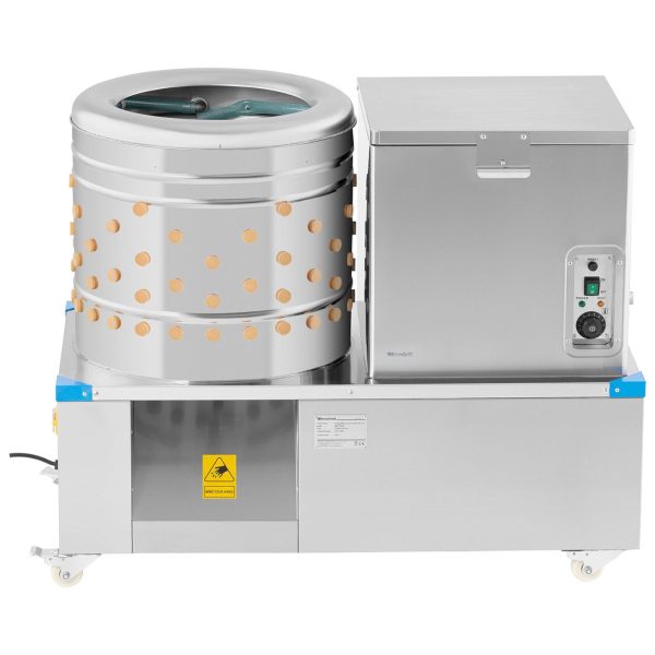 Skubarka mājputni mājputnu tītariem 2in1 bungas diametrs 60 cm 55 l 3,3 kW