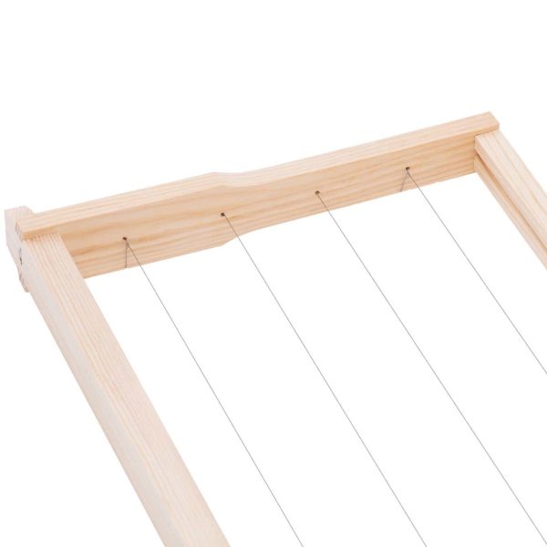 Langstroth ULA rāmis fasieczna priedes priede, kas drudēta 232 mm - 20 gabali
