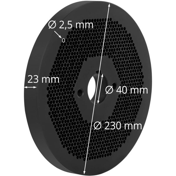 Matrix Pellete siets wie-pm-3000 granulas vid. 2,5 mm