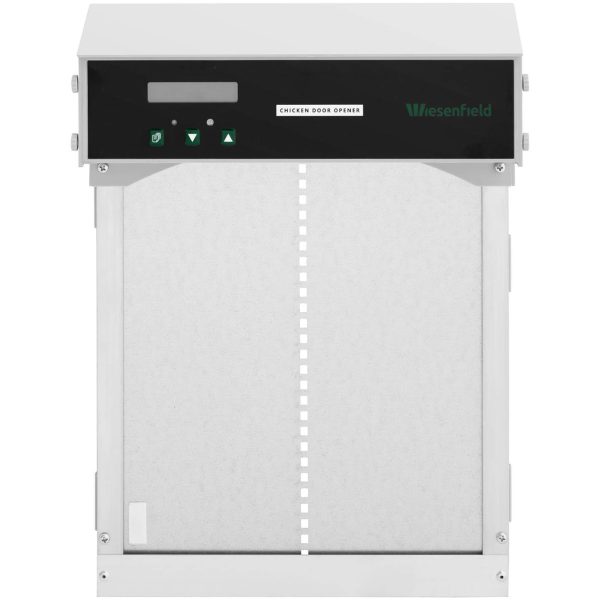 Automātiska durvju atloks vistu mājai ar 6 V LCD gaismas sensoru