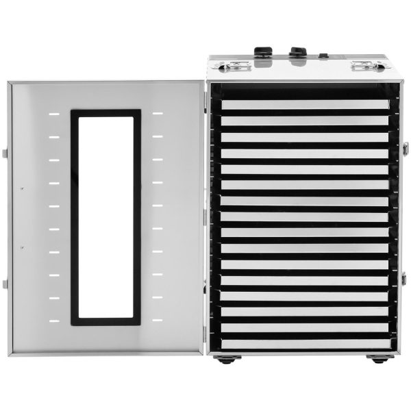 Bišu ziedputekšņu žāvētājs 16 ziedputekšņu plaukti 30-70c 100 l 1431 collas
