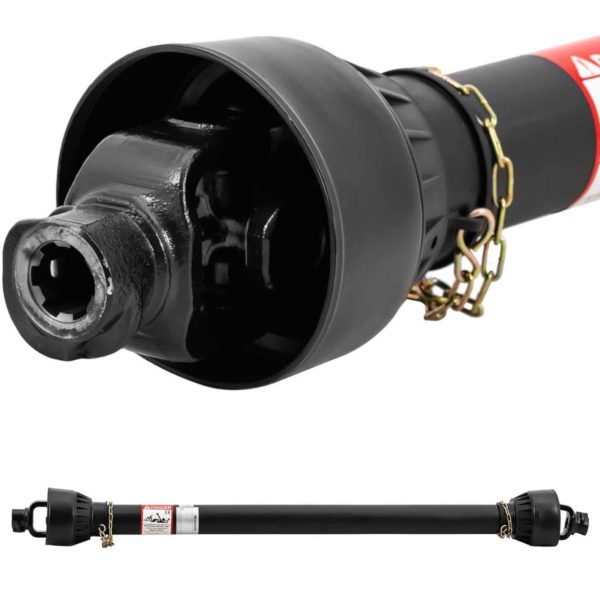 Artikulētās teleskopiskās jaudas vārpstas vārpsta 160-235 cm 1 3/8 '' 6 zobi