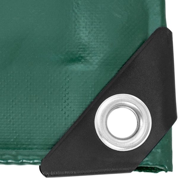 Pārklāšanas loksne brezentē ar PVC PVC sietu 650 g/m2 500 x 400 cm