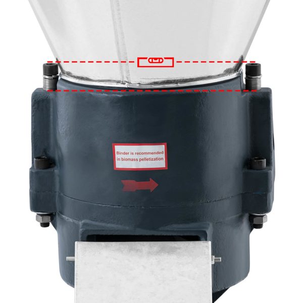 Pakešu granulators ar elektromotoru 7,5kW 200-300 kg/h
