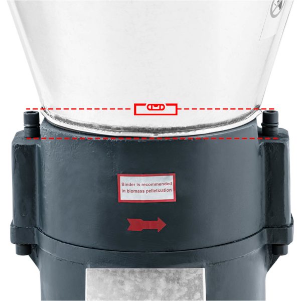 Granulators barībai granulatoram ar elektromotoru 11kW 300-400 kg/h