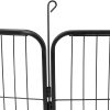Sāpju papīra pescier kucēni ar vārtiem ar 81 cm 8 segmentiem augstumu