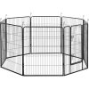 10280424-1 Playpen farrod przeciej kucēniem ar vārtiem ar augstumu 100 cm 8 segmentus