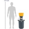 Zirņu graudu griezējs 60 L 400 kg/h 1300 W