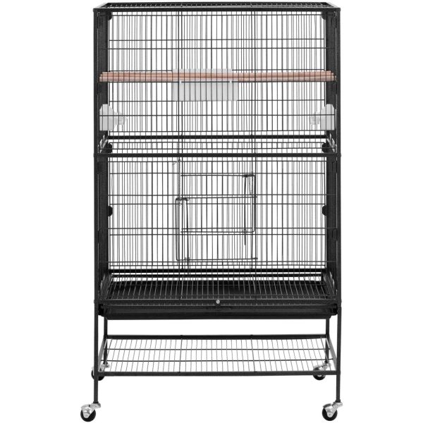 10280473-5 Wolier putnu būris uz riteņiem 79 x 53 x 132 cm