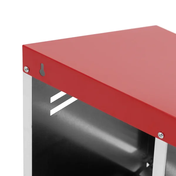 Ligzda cāļu sienas slāņiem 4 Chambers Steel 52 x 107,5 x 49 cm