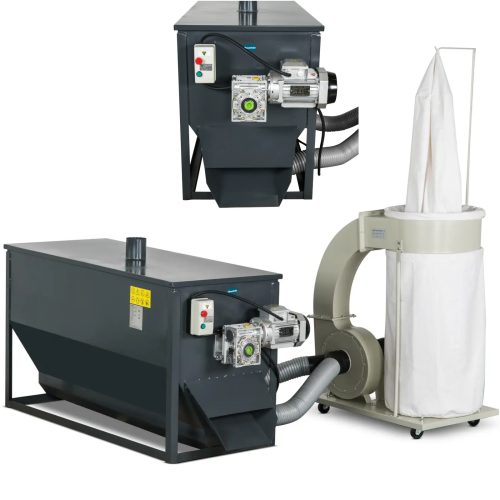 Dzesētājs granulu nolaišanai līdz 300 kg/h 400 V 1500 W