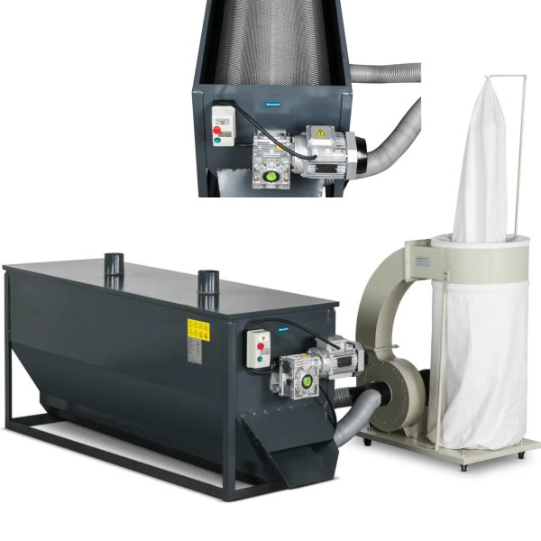 Ledusskapis granulu nolaišanai līdz 700 kg/h 400 V 1500 W