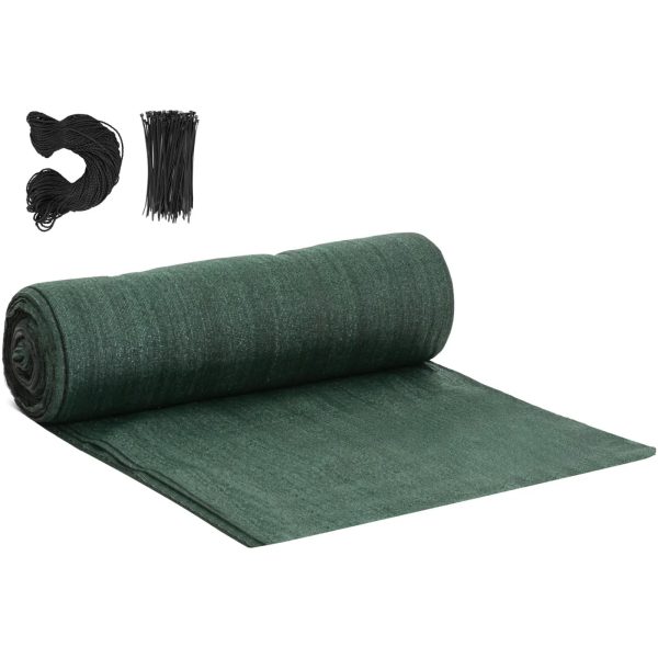 Ēnojuma acu maskēšana HDPE žogam 50 x 2 m 150 g/m2 - komplekts