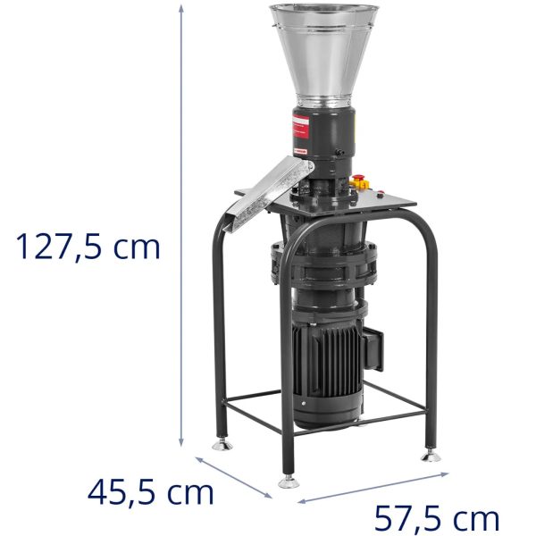 10280621-6 Kabliepreses prese granulu zāģu ražošanai. 150 mm 100 kg/h 4000 W
