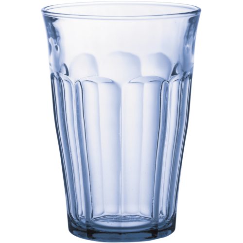 High Glass Duralex Picardie Marine 360 ​​ml zilā krāsā - 6 gab.