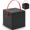 Termobox EPP Cambro konteiners picas 8. kastes pārvadāšanai 33x33x4cm sarkanā josta