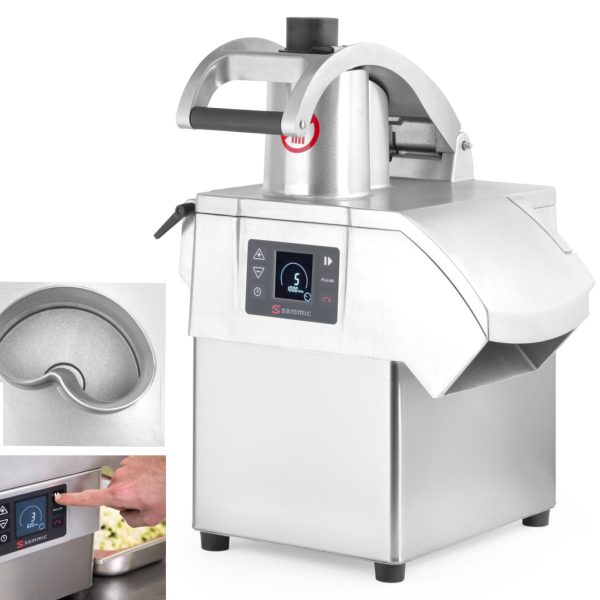 Elektriskais smalcinātājs dārzeņiem ar grafisko paneli 5 ātrums Ca -3v 230 V 1500 W - Sammic 1050784