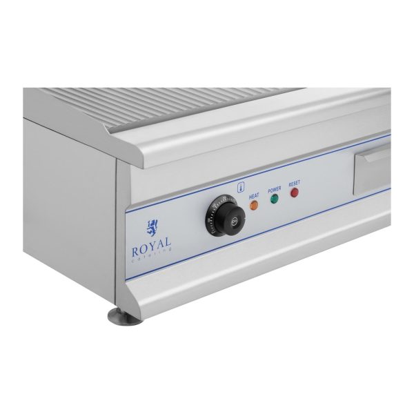 Elektriskais grils 230V dubultais lielais, rievots 100 cm