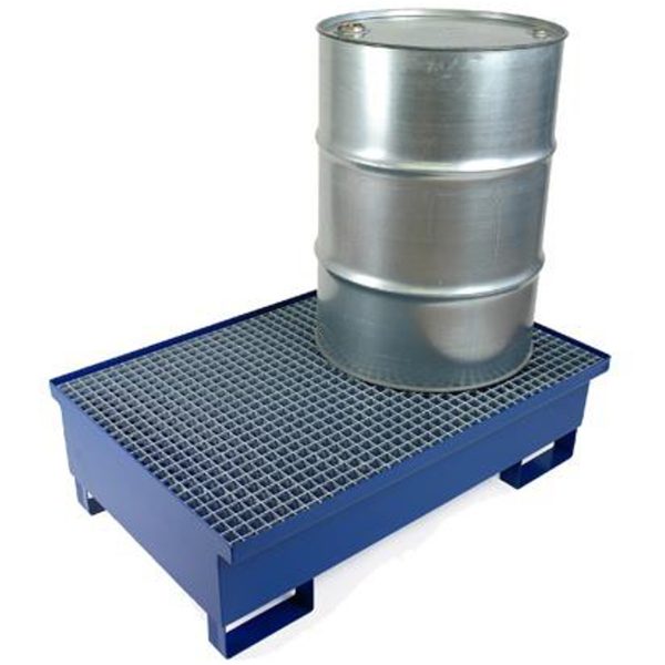 Metāla nebrīvē vanna 2 mucām 200L 120x80cm
