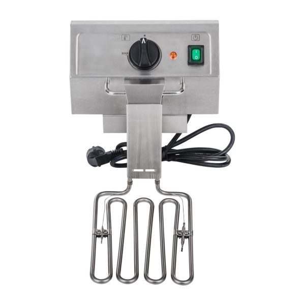 1152-2 Elektriskais fritieris ar sprūda TAP Termostat Ego 8L