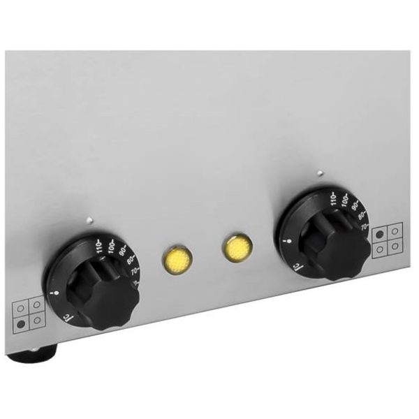 Elektriskais zupas sildītājs Bain-marie 600W 230V 4 x 3,8L