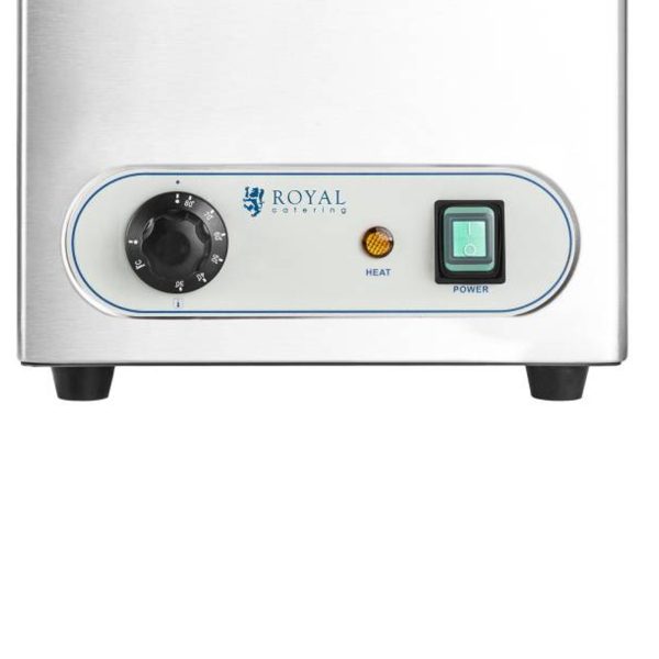 Hotdogu 10L 230V ūdens sildītājs desiņām RCHW-1000 Royal Catering