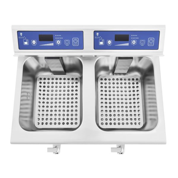 FRET FRIES FRENCIJA FRYKOTNIK 7000W 230V ROYAL CATERING 2X 10L