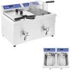FRET FRIES FRENCIJA FRYKOTNIK 7000W 230V ROYAL CATERING 2X 10L