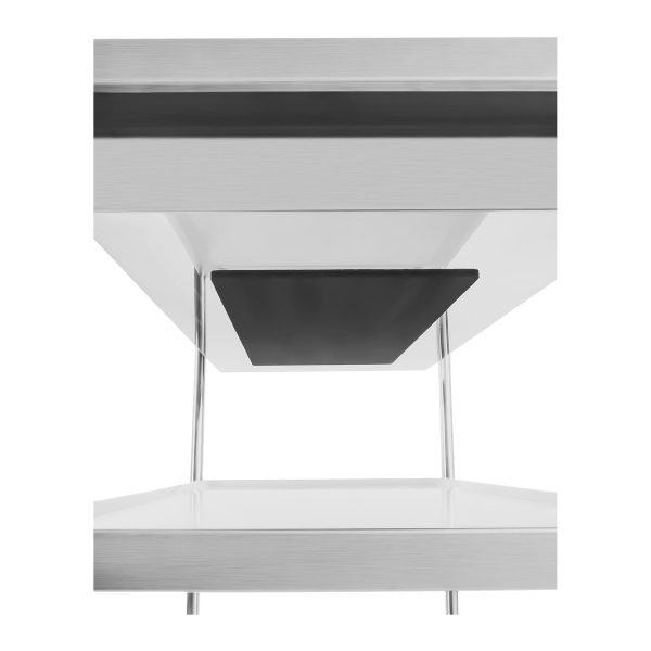 Nerūsējošā tērauda viesmīļa ratiņi - 3 plaukti Royal Catering