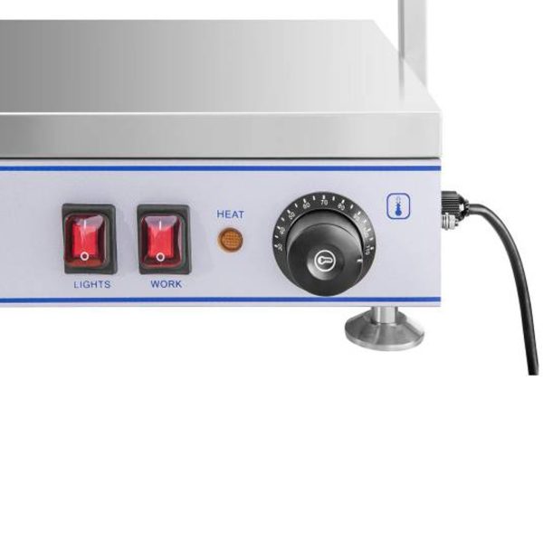 Elektriskās plāksnes sildīšanas paplāte Compact 2 halogēna lampas 1100W 230V